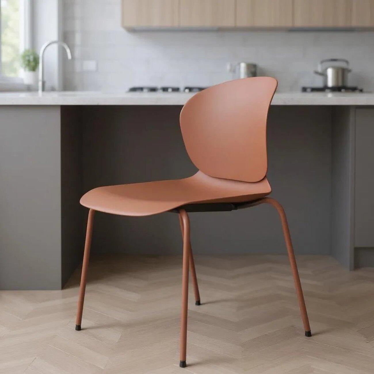 Стул обеденный ВВА Синнабон кофейный