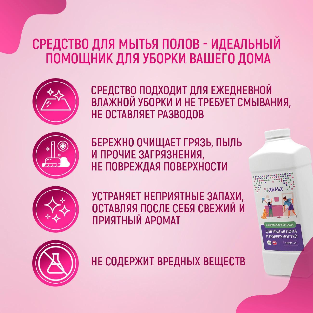 Универсальное чистящее средство АРМА 5 в 1 (4657827041424)