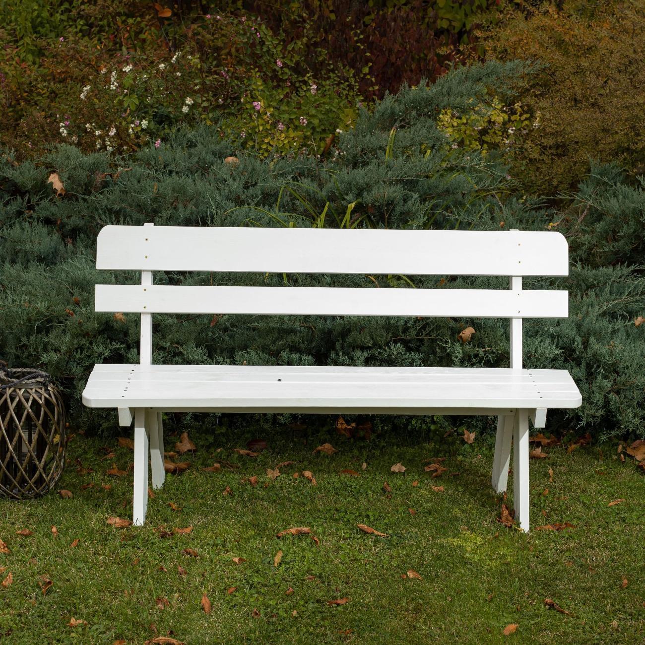 Скамья, лавочка Фотон Рустика белый