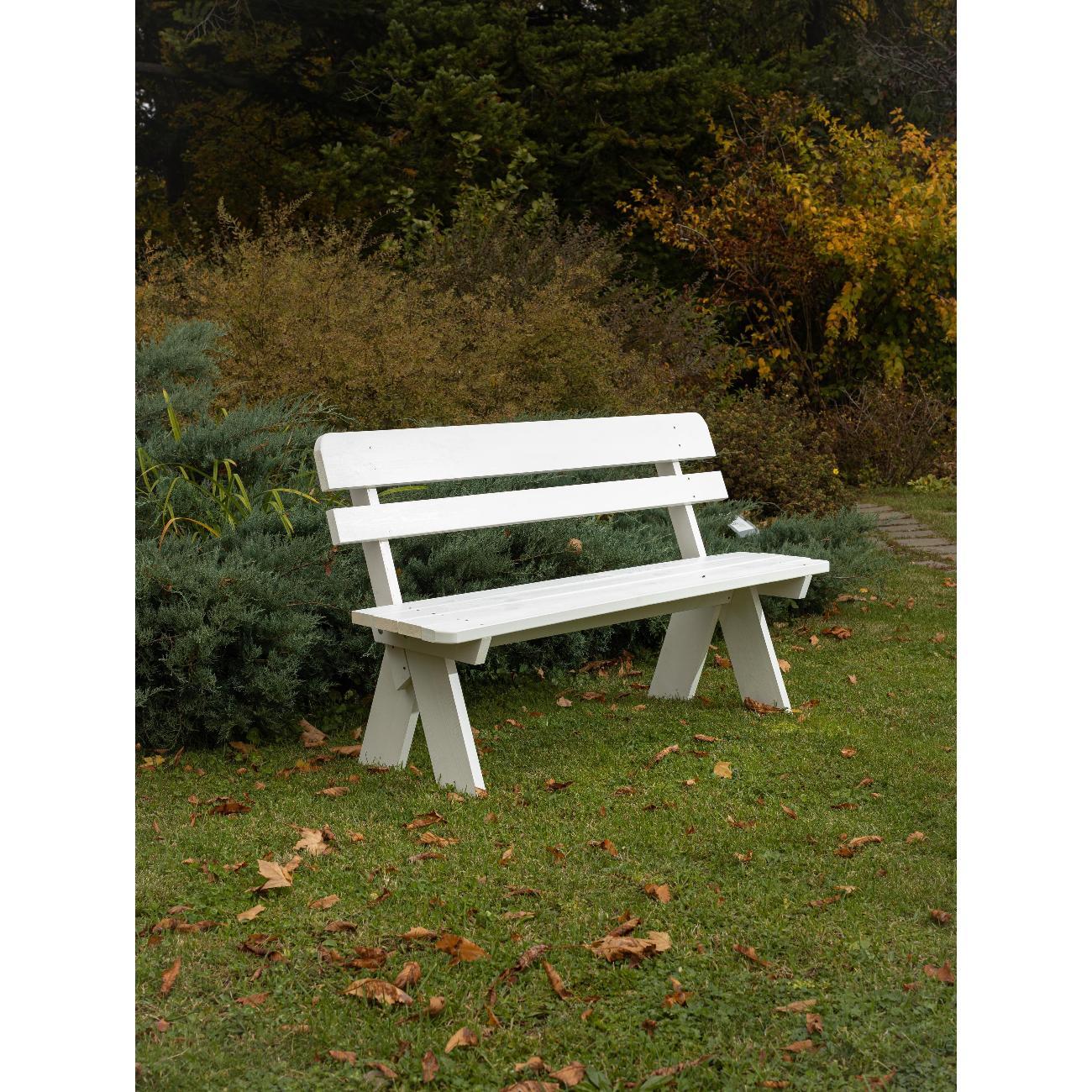 Скамья, лавочка Фотон Рустика белый