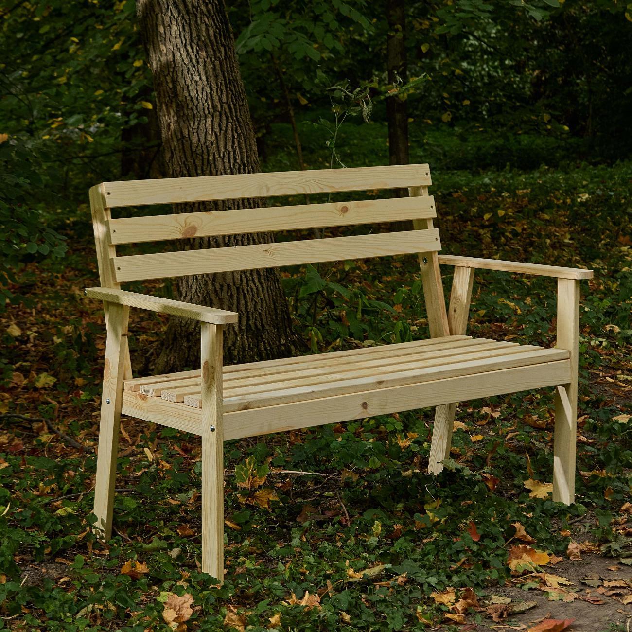 Скамья, лавочка Фотон Грета натуральный