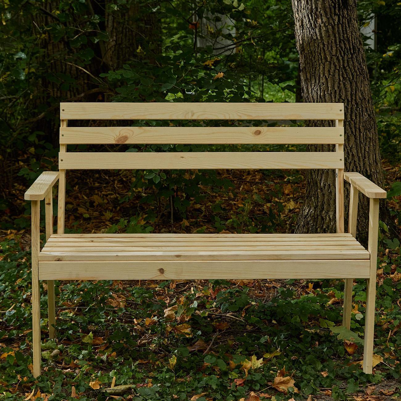 Скамья, лавочка Фотон Грета натуральный