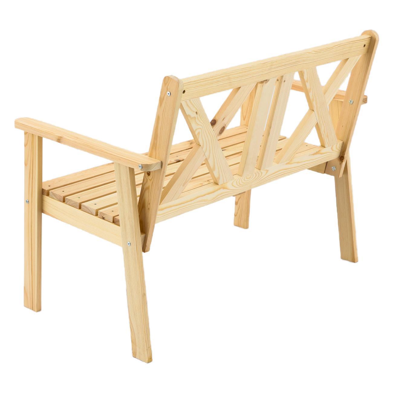 Скамья, лавочка Фотон Копенгаген натуральный