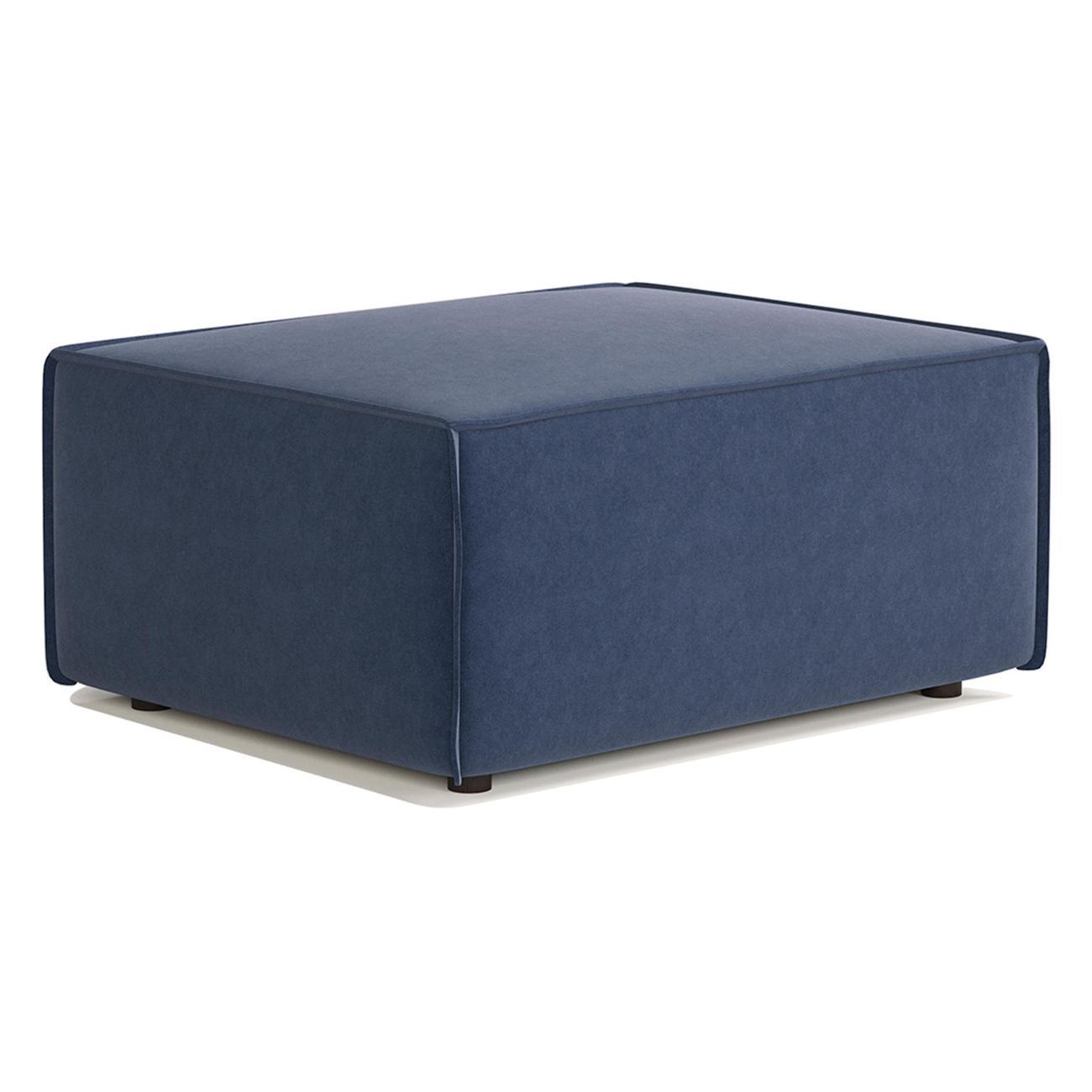 Диван Шарм-Дизайн модульный Шарм 25 Модуль-1, велюр Ультра миднайт