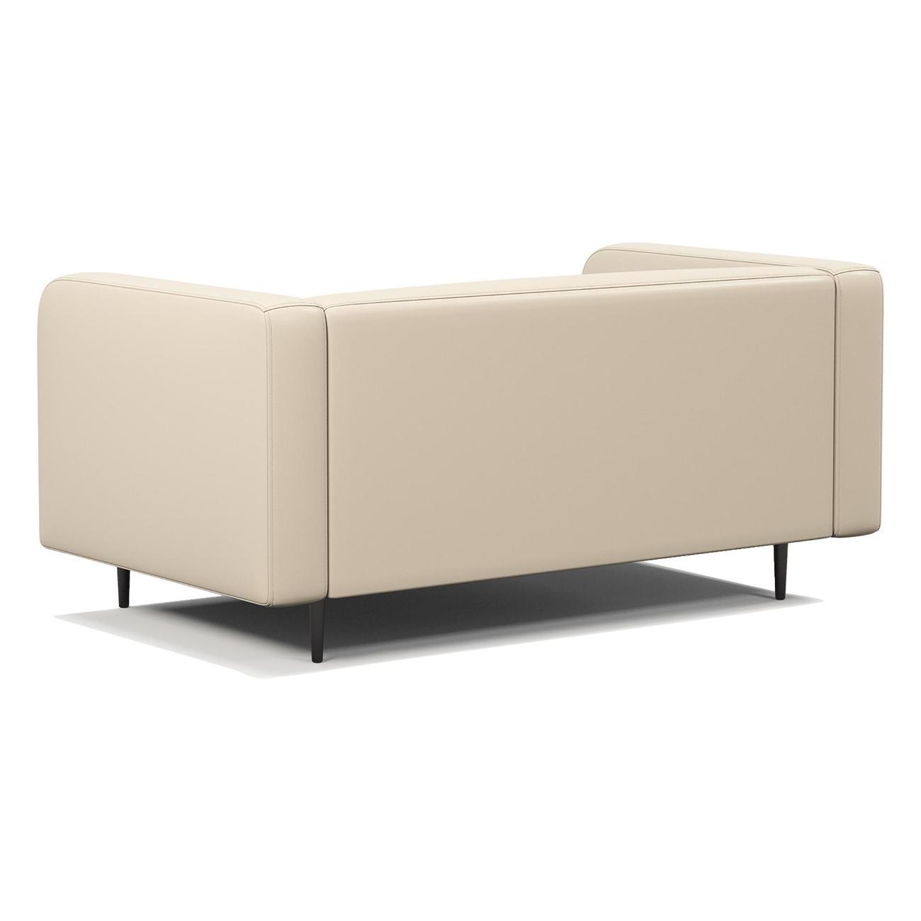 Диван Шарм-Дизайн офисный Акцент, прямой экокожа беж