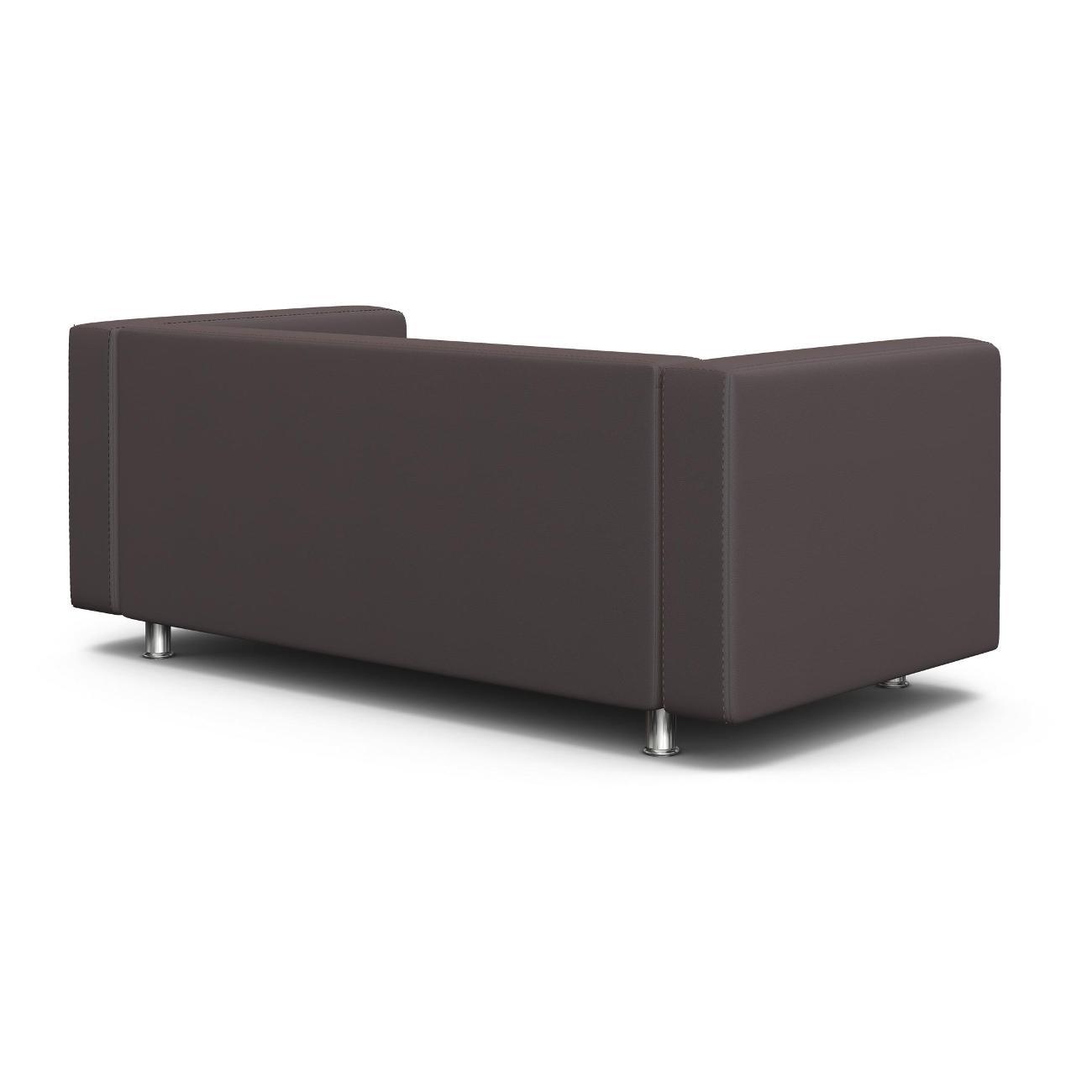 Диван Шарм-Дизайн офисный Бит, прямой экокожа темно-серый