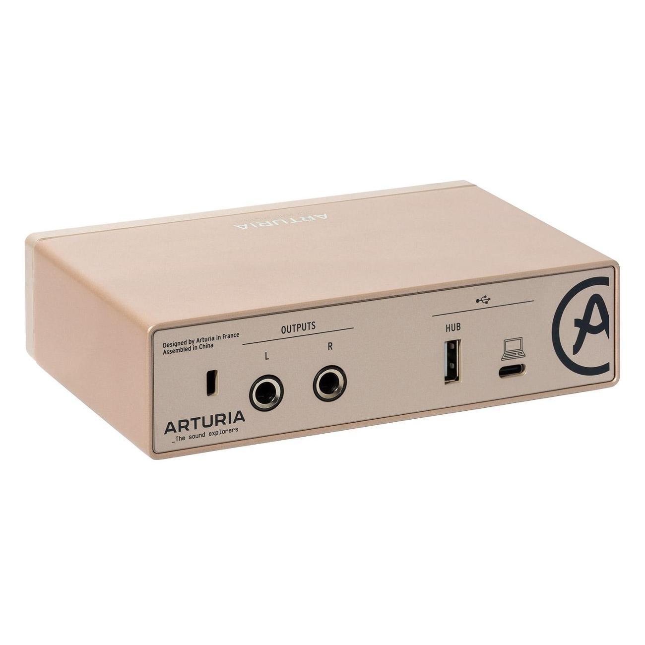 Внешняя звуковая карта Arturia MiniFuse 1 Champagne