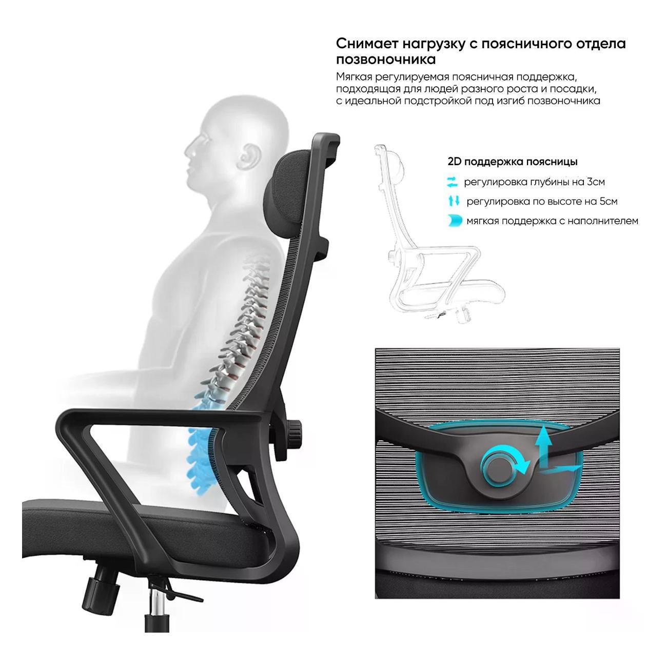 Кресло компьютерное GRAMBER D01