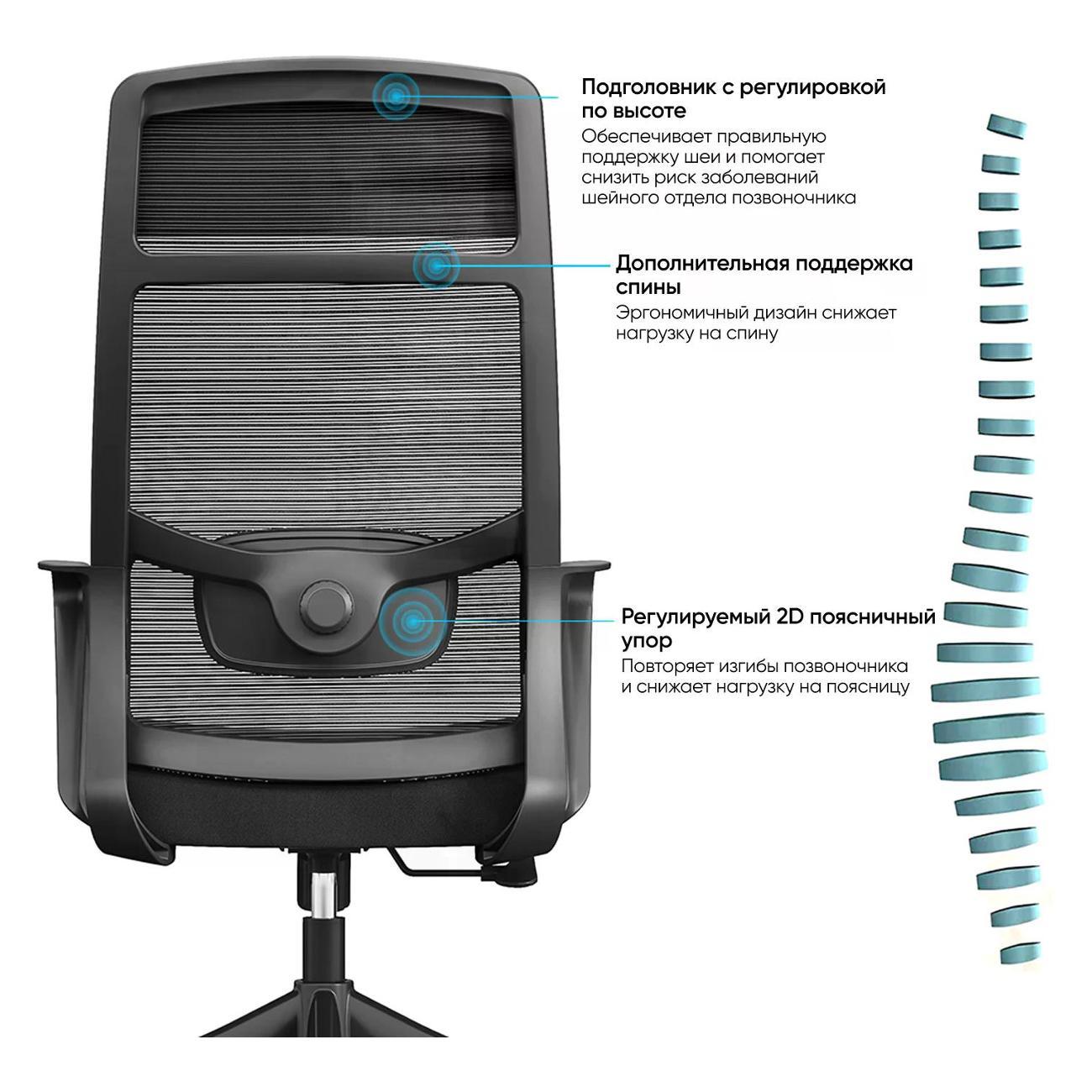 Кресло компьютерное GRAMBER D01