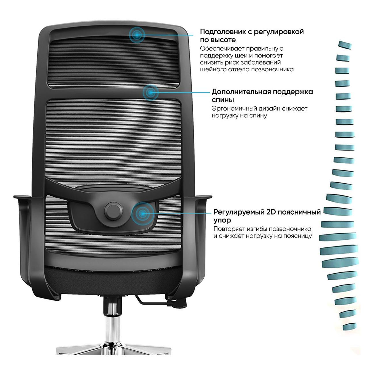 Кресло компьютерное GRAMBER D02
