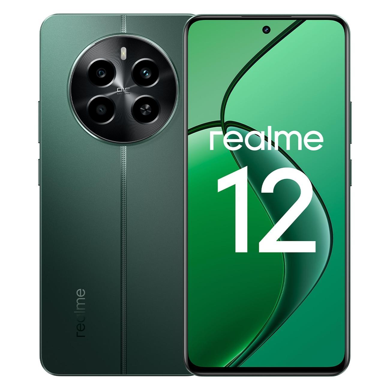 Смартфон realme 12 4G 8/256 ГБ зеленый фото