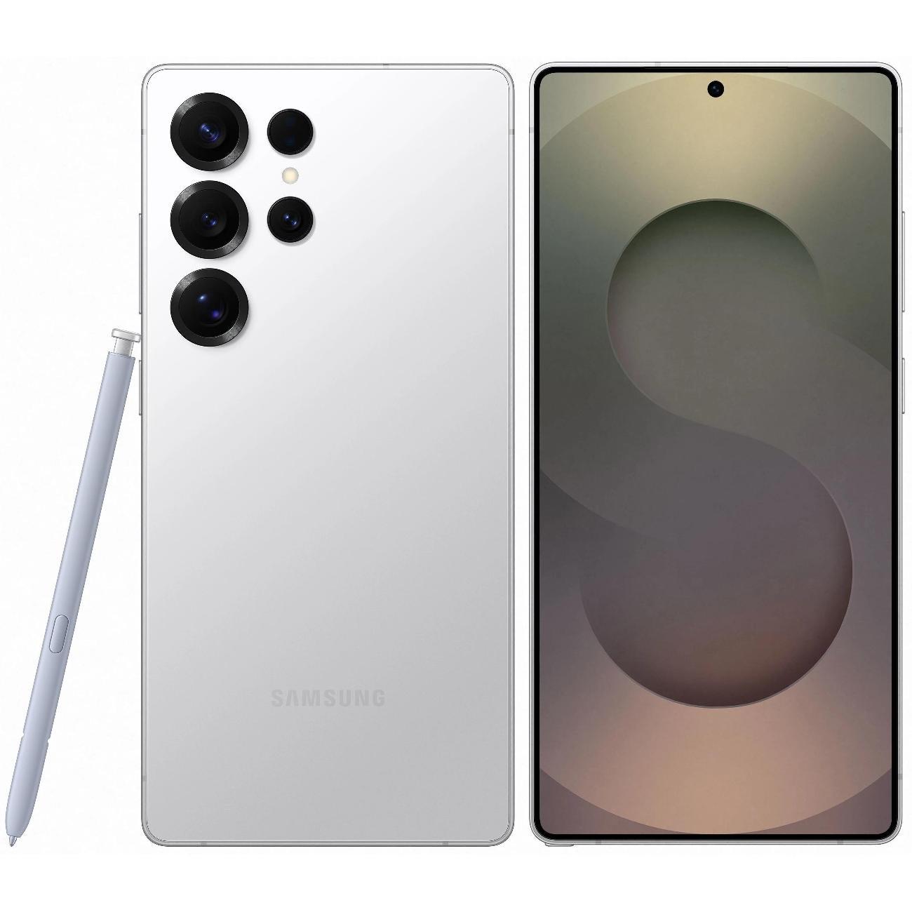 Смартфон Samsung Galaxy S25 Ultra 12/256GB Titanium Whitesilver (Nano-sim + e-sim)