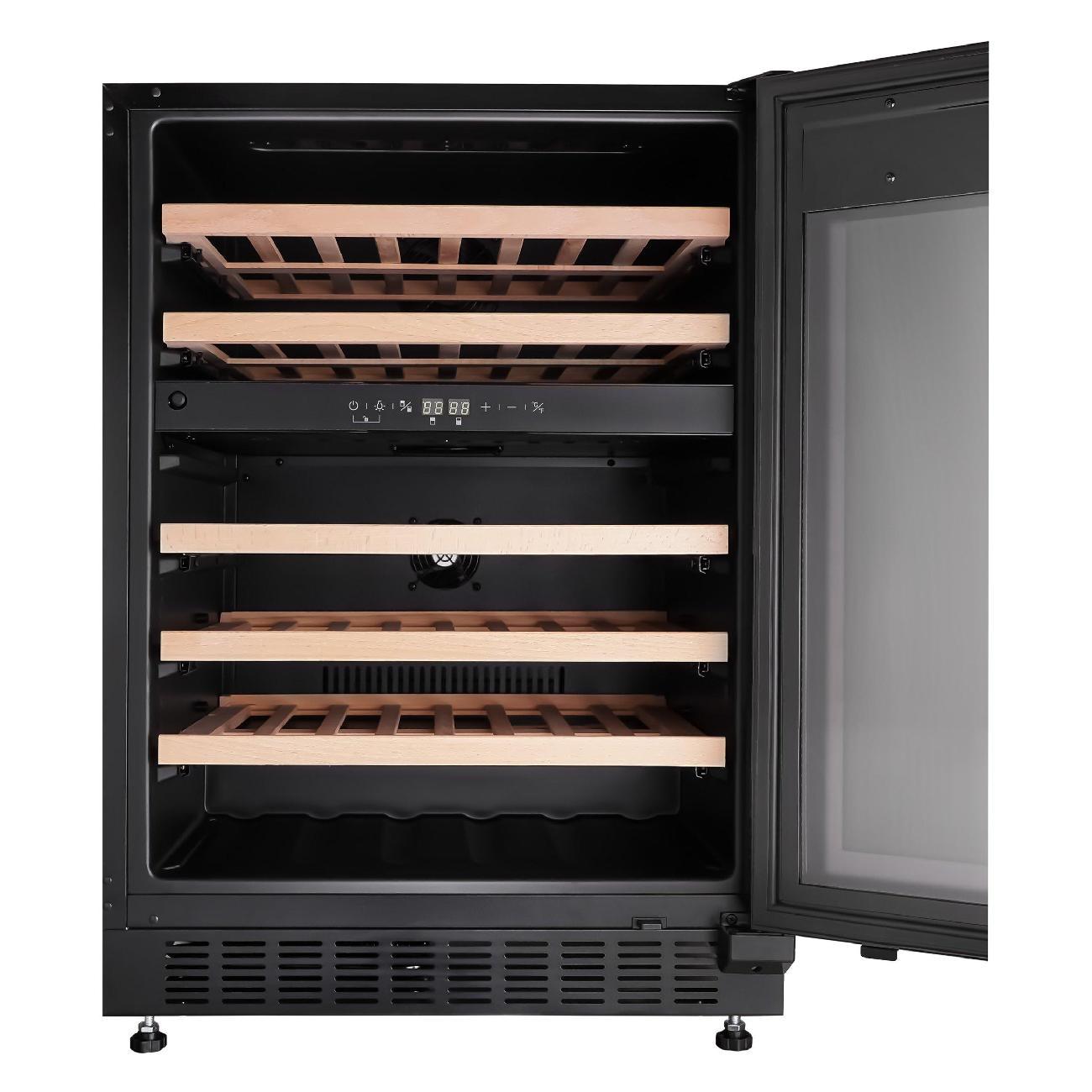 Встраиваемый винный шкаф Korting KFW 803 DB GN
