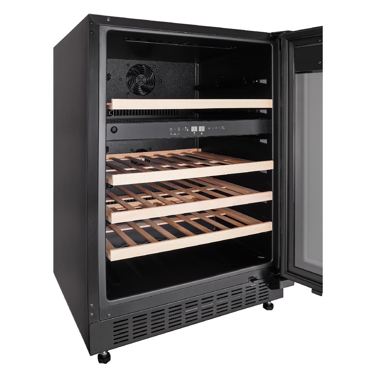 Встраиваемый винный шкаф Korting KFW 803 DB GN