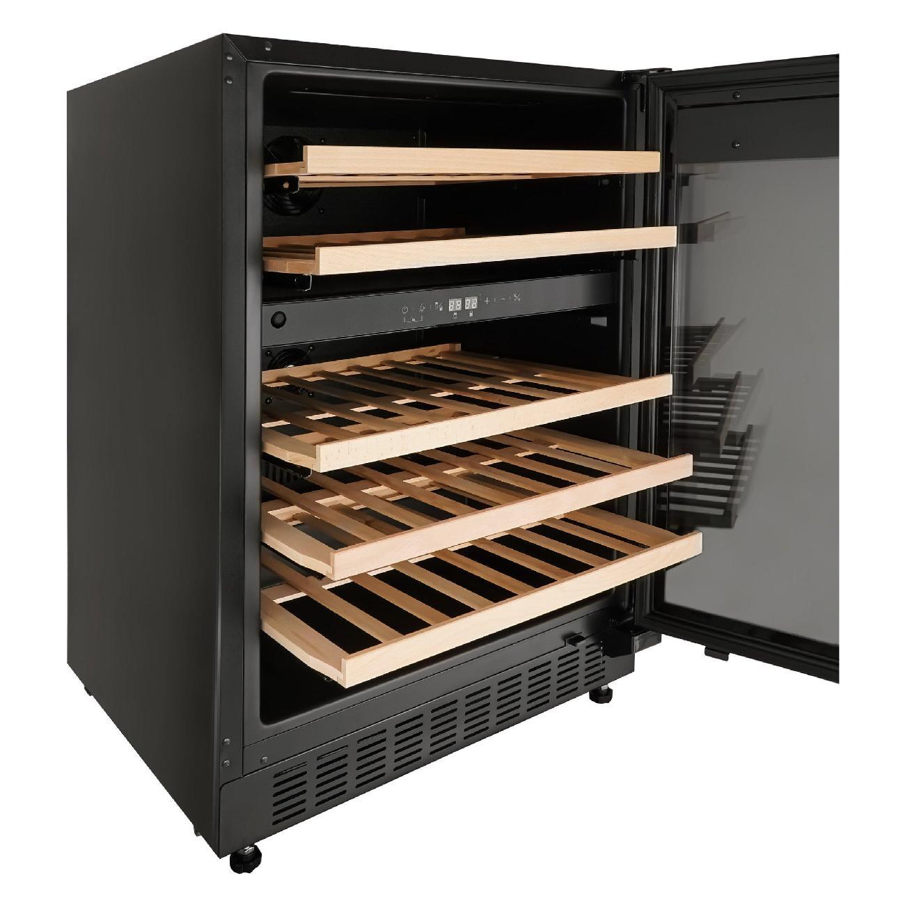 Встраиваемый винный шкаф Korting KFW 803 DB GN