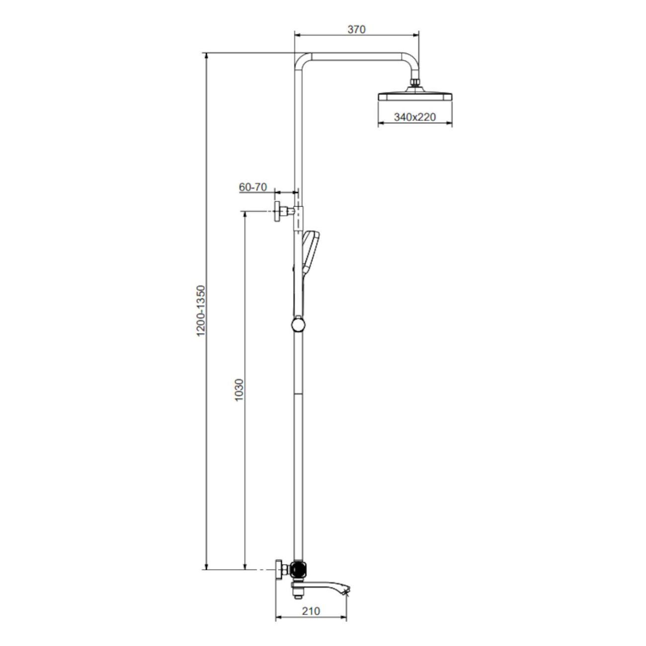 Душевая система Raglo R01.26.06