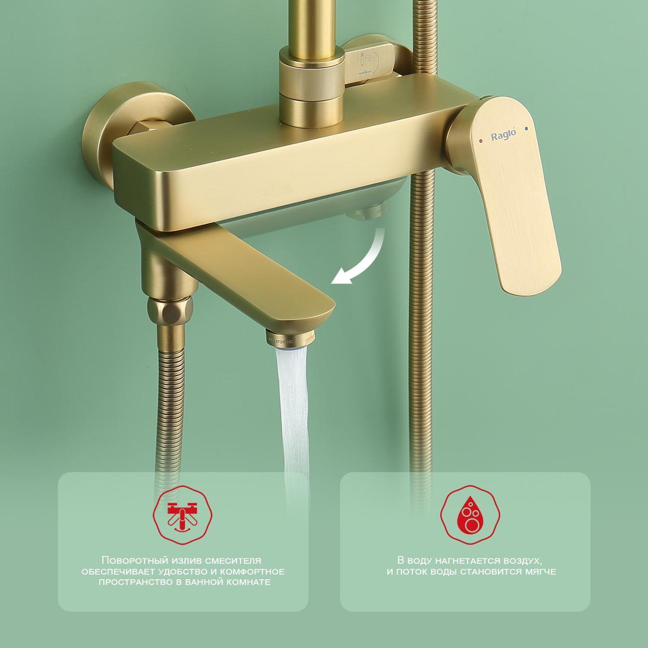 Душевая система Raglo R03.24.03