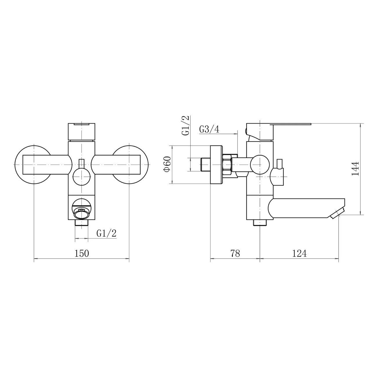 Душевая система FASHUN A52401N-8A