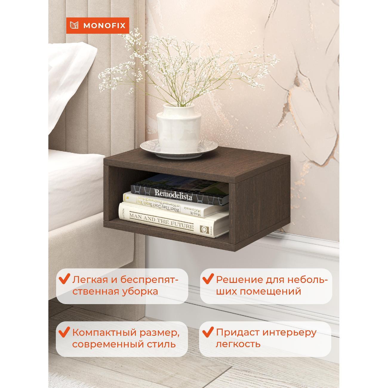 Тумба прикроватная Monofix ОДОС, венге