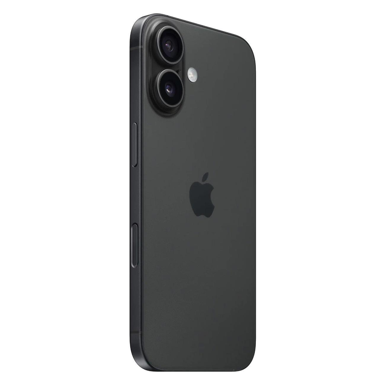 Смартфон Apple iPhone 16 256Gb Black Sim+ESim(без RuStore)