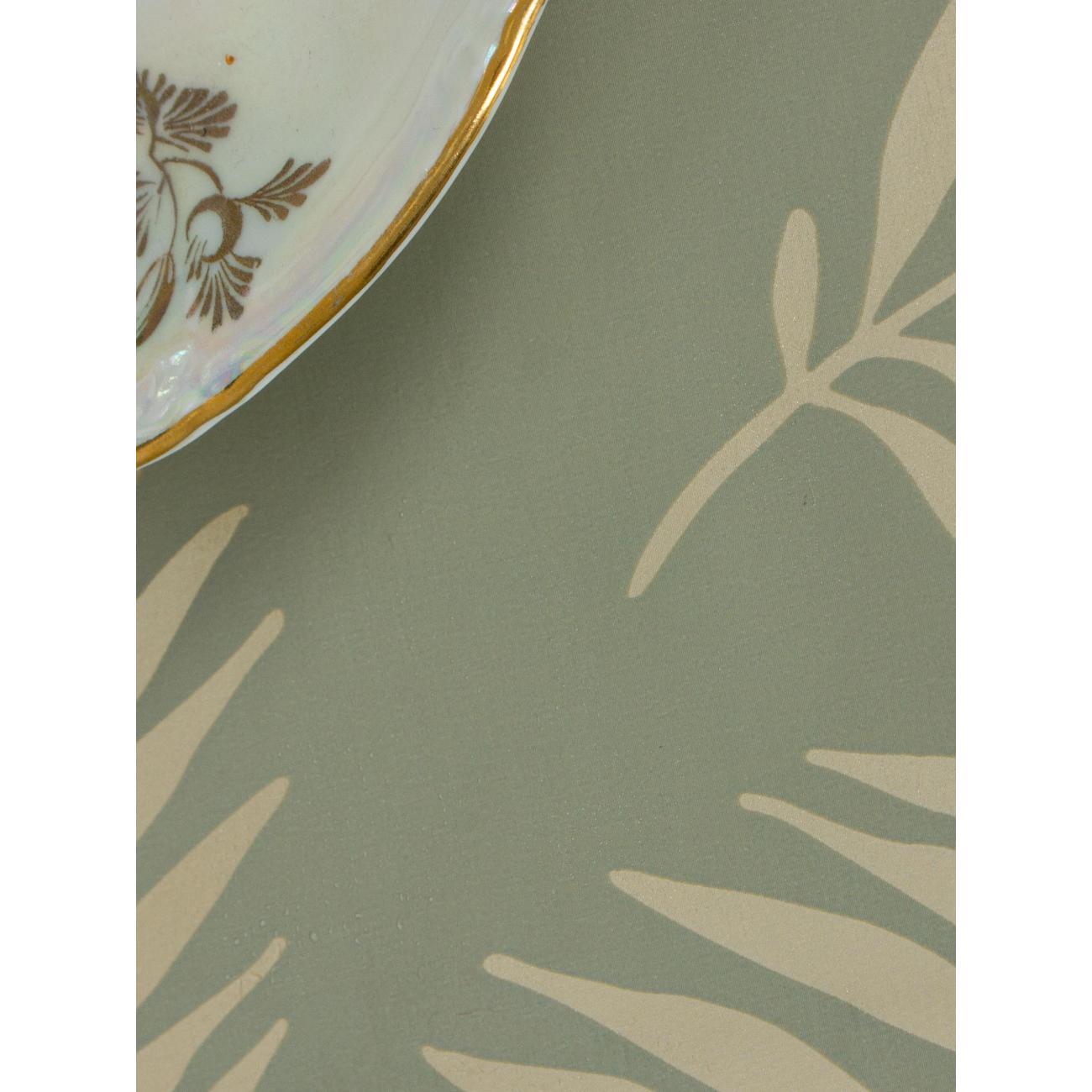 Скатерть Dasch 110х140 см, Листья папоротника (олива)