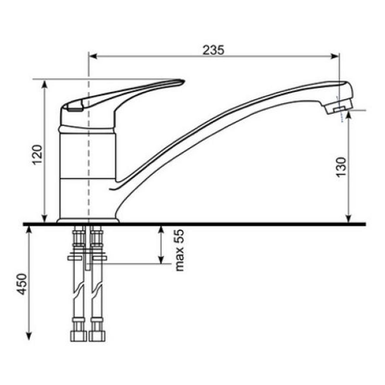 Смеситель Ulgran U-003-331