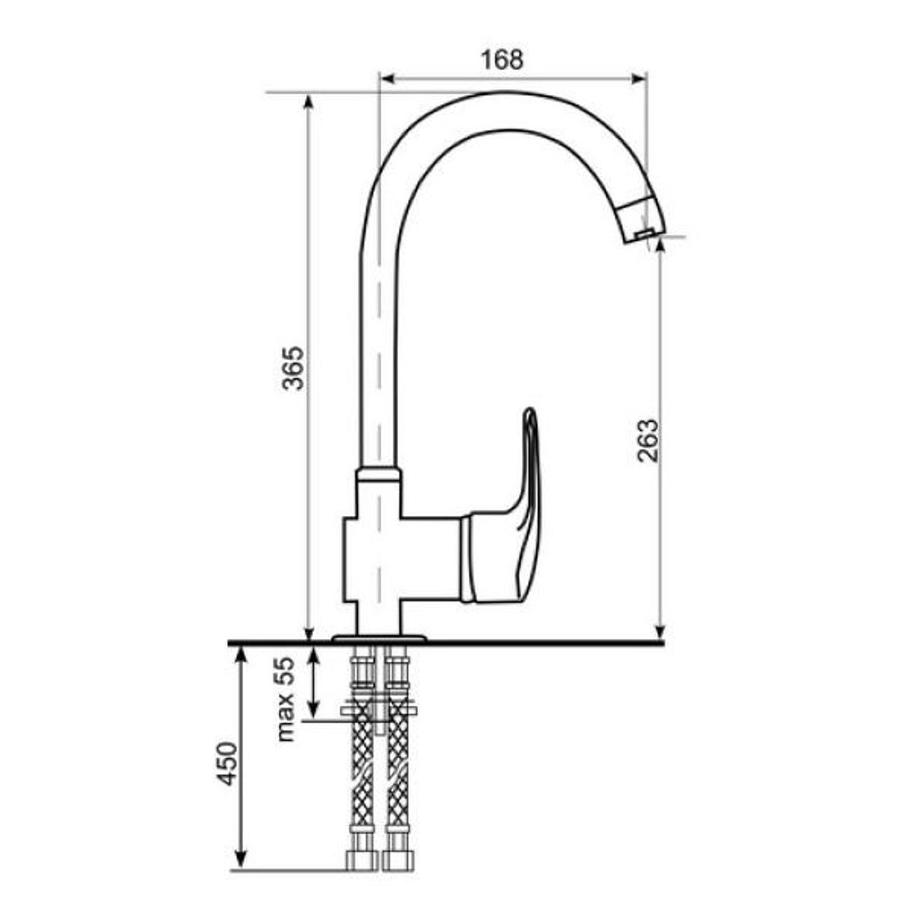 Смеситель Ulgran U-006-328