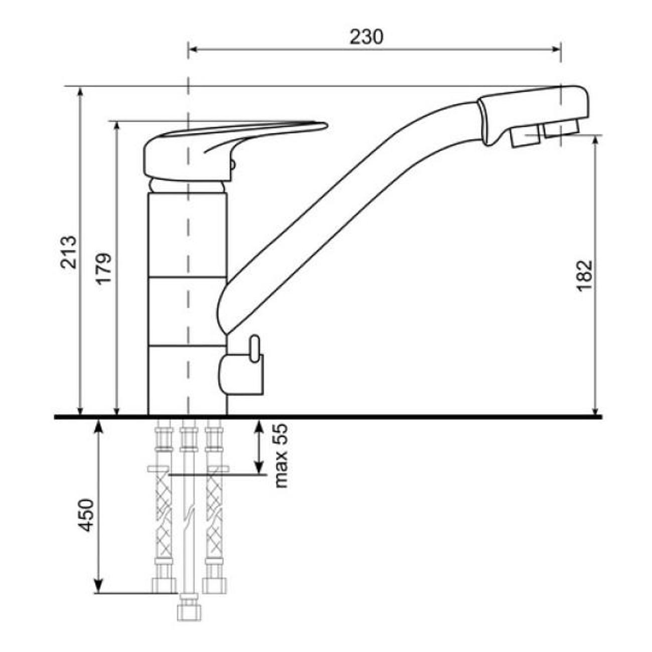 Смеситель Ulgran U-010-310