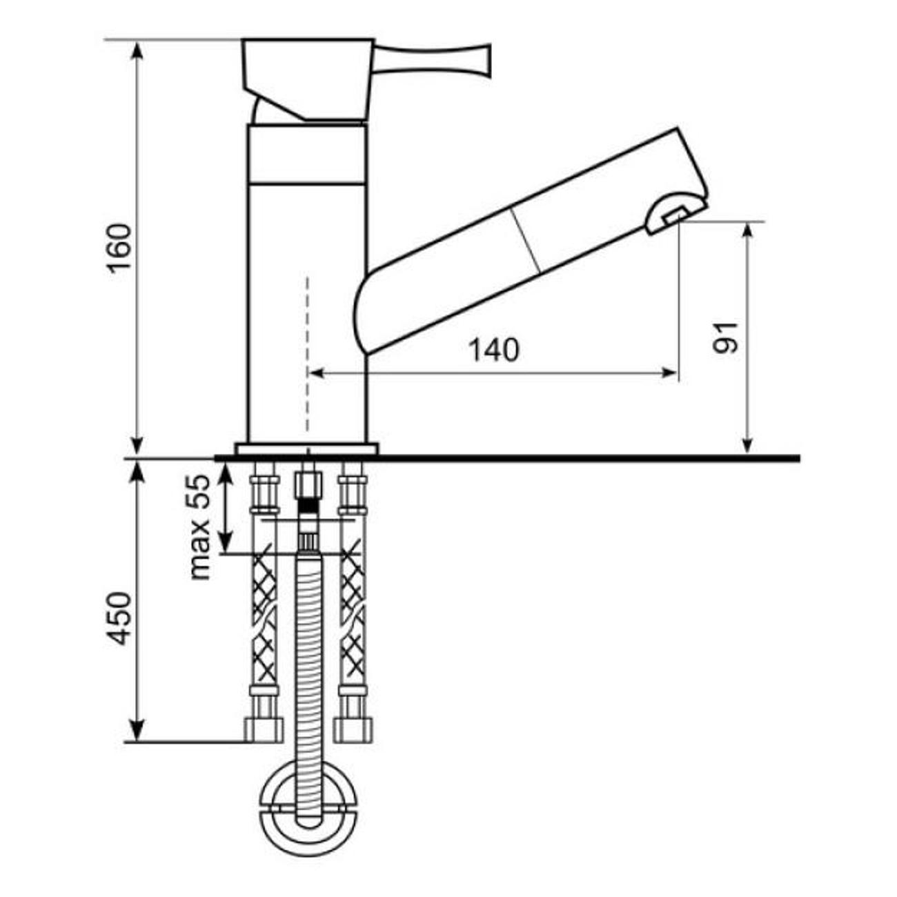 Смеситель Ulgran U-009-328