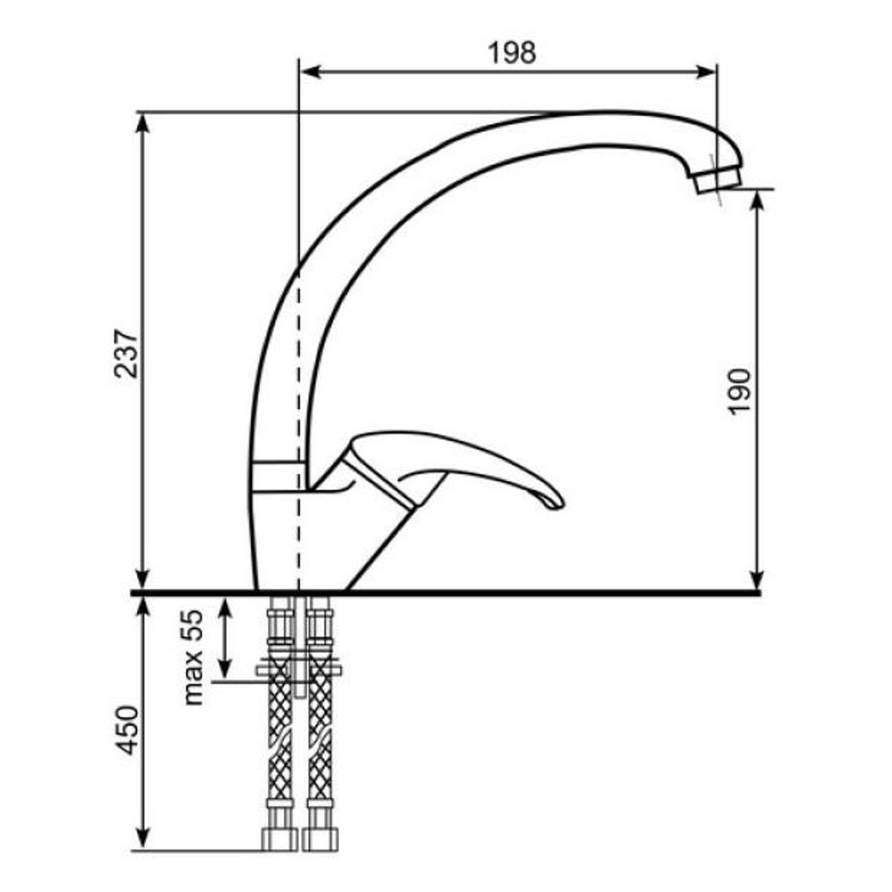Смеситель Ulgran U-007-342