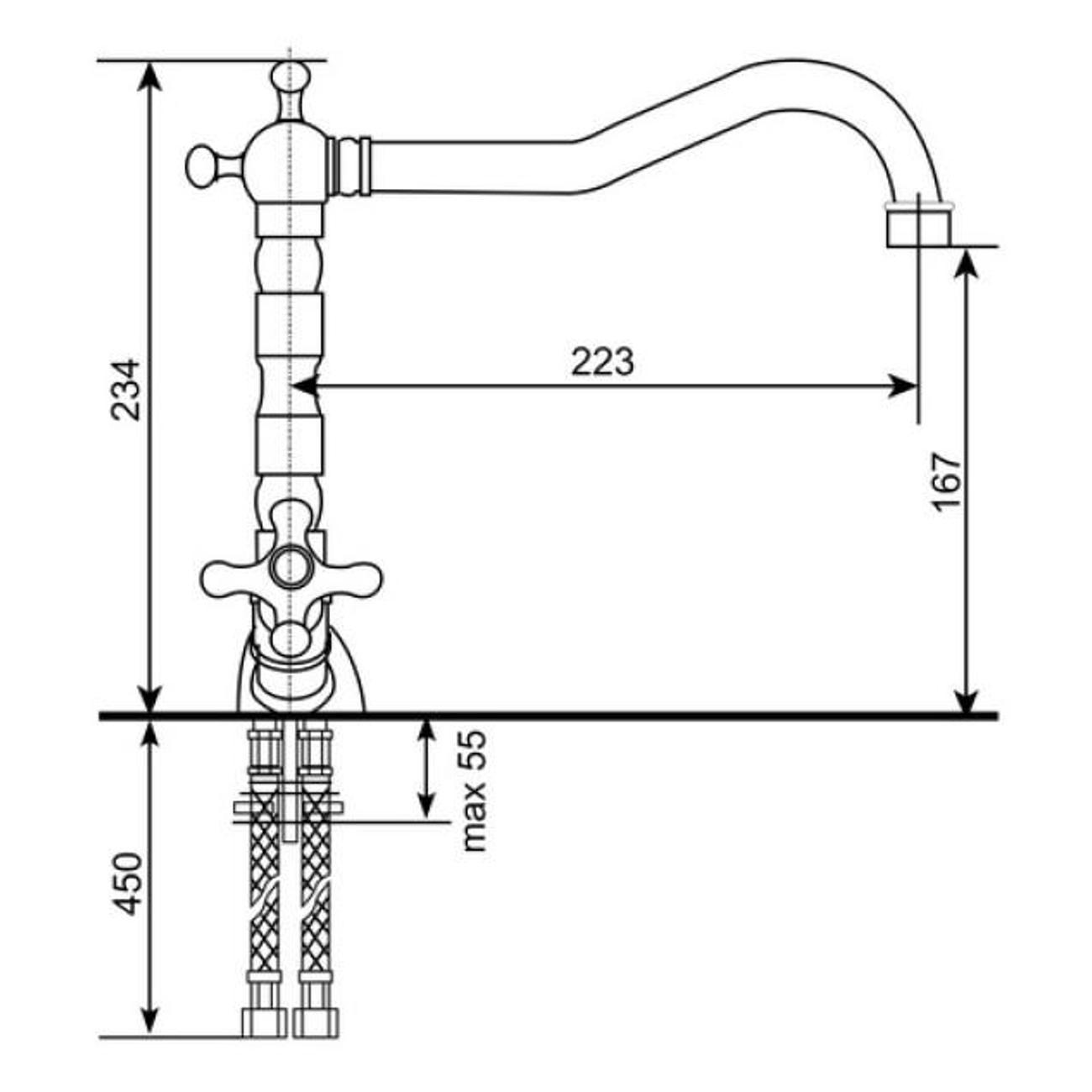 Смеситель Ulgran U-014
