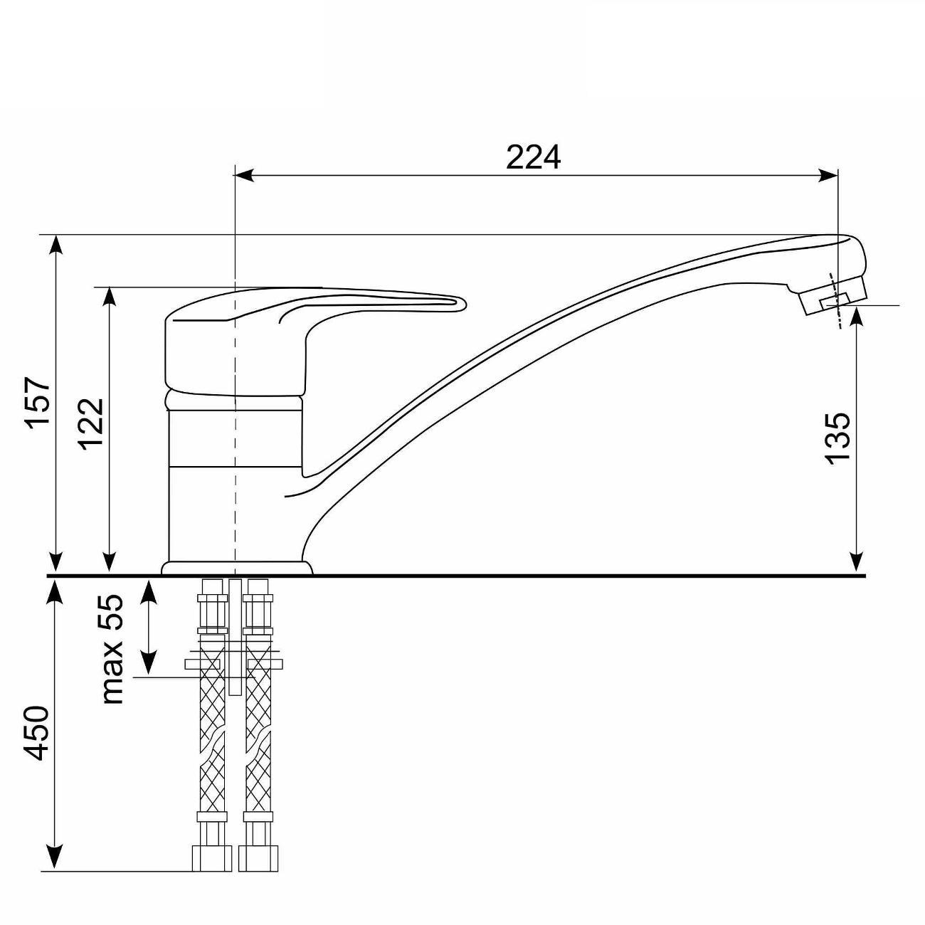 Смеситель Ulgran UQ-004-02