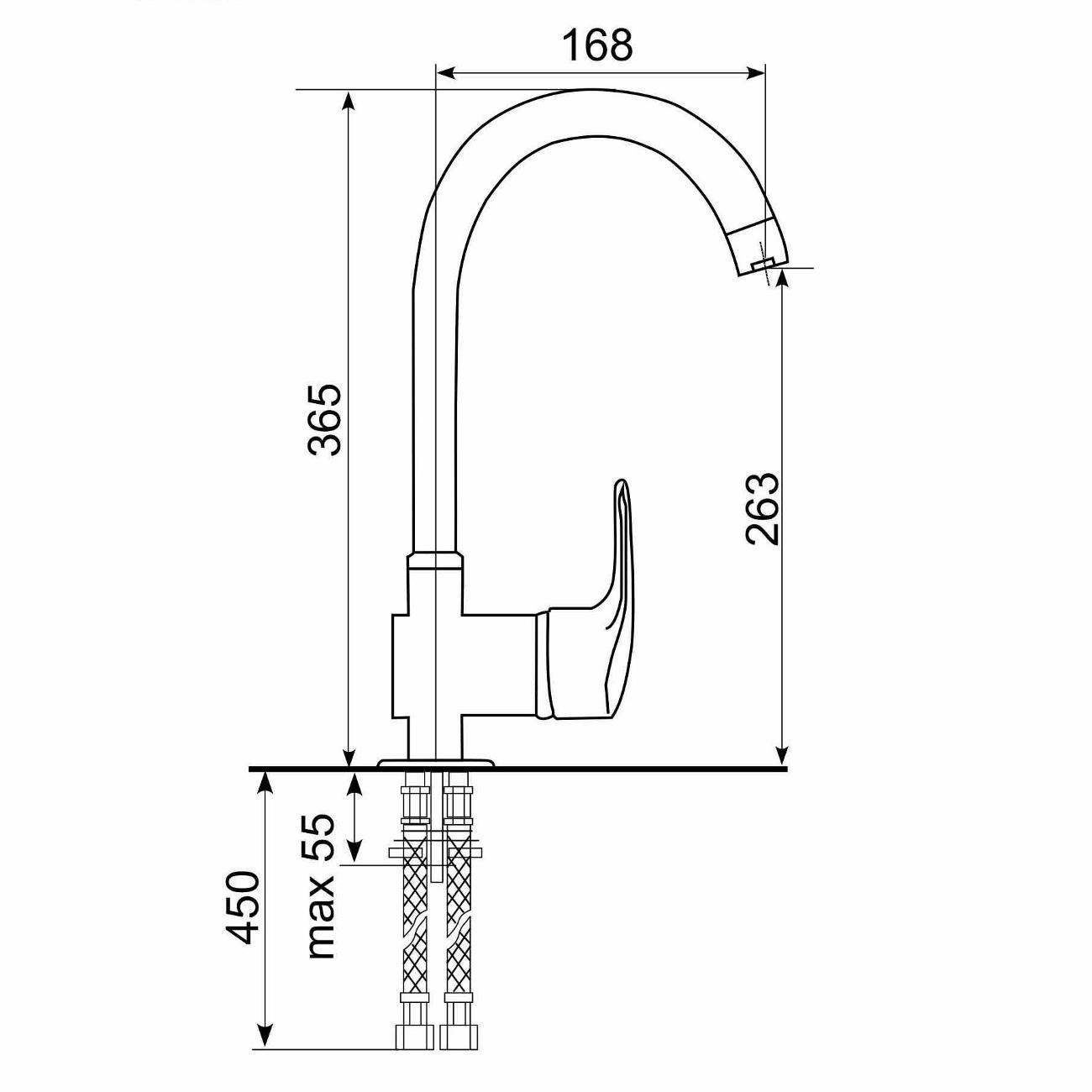 Смеситель Ulgran UQ-006-03