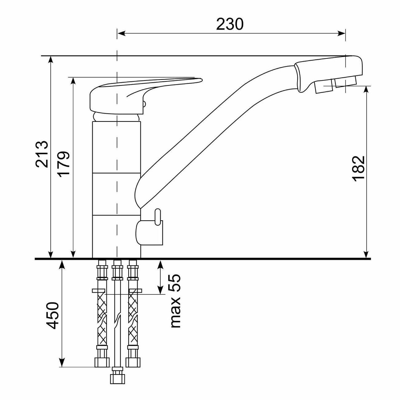 Смеситель Ulgran UQ-010-03