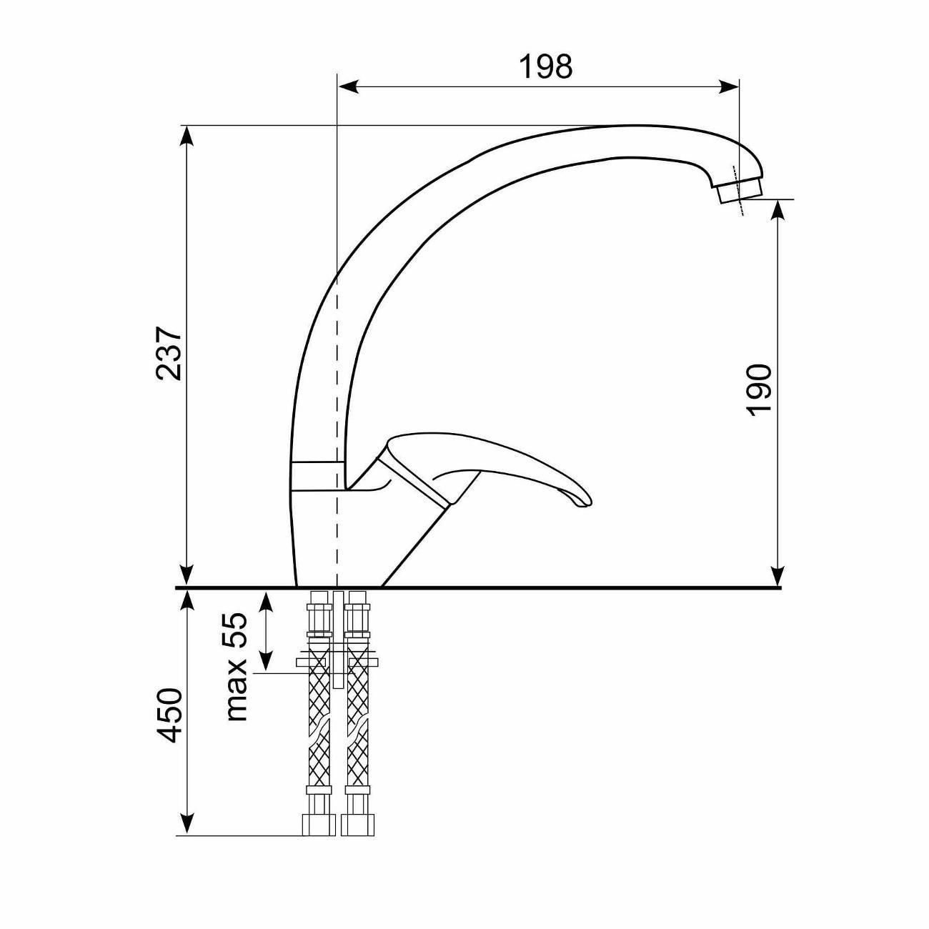 Смеситель Ulgran UQ-007-03