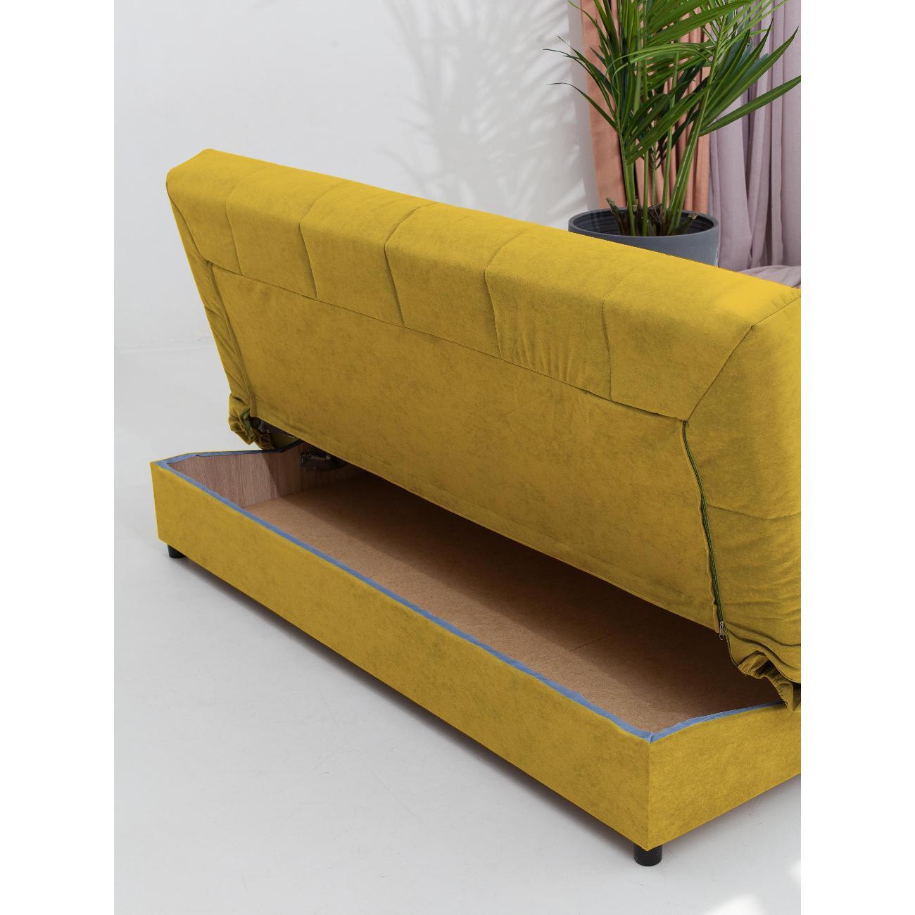 Диван CityHD Осло горчичный