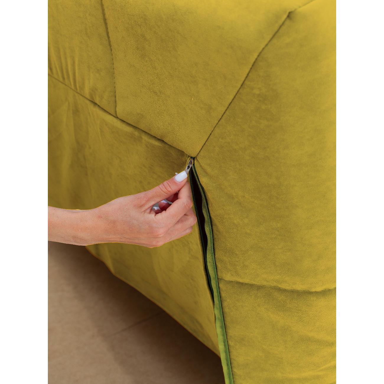 Диван CityHD Осло горчичный