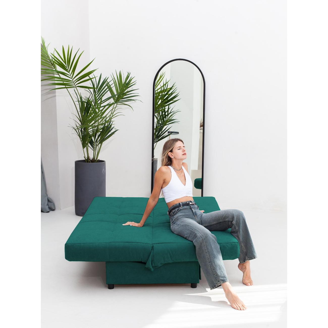 Диван CityHD Осло зеленый