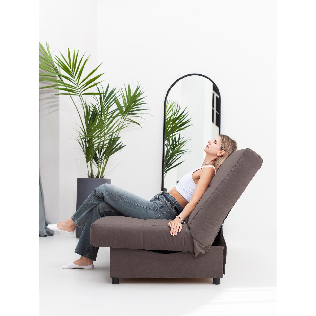 Диван CityHD Осло коричневый