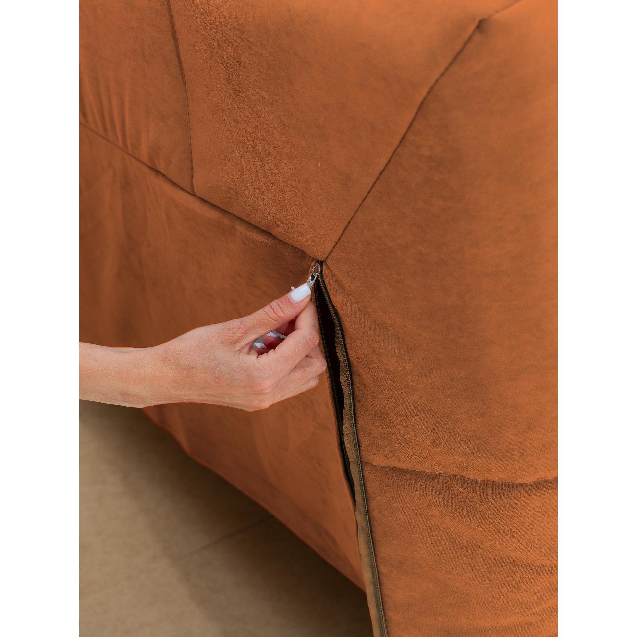 Диван CityHD Осло оранжевый