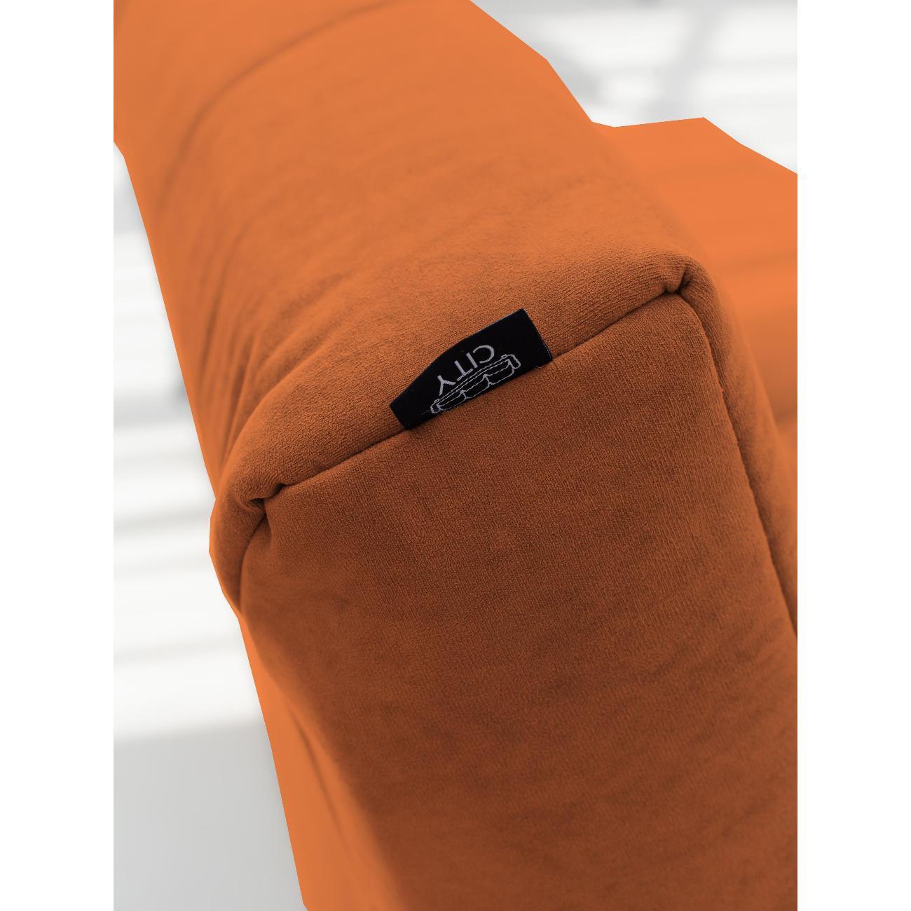 Диван CityHD Осло оранжевый