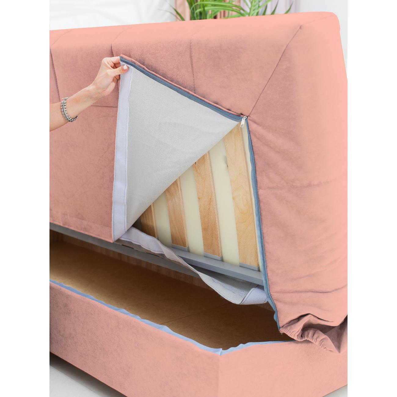 Диван CityHD Осло розовый