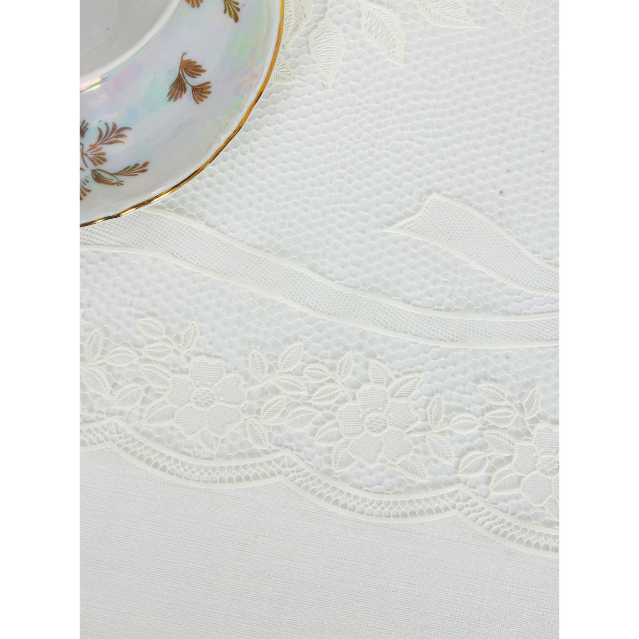 Скатерть Dasch Ажурная Presea прям. 120х150 см, сепия