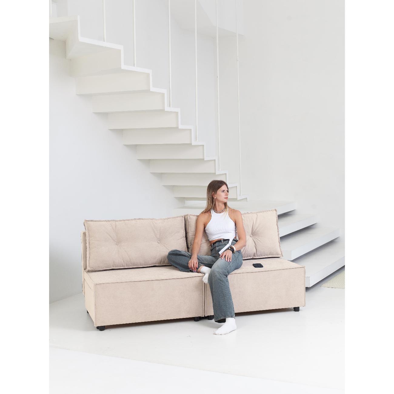 Диван CityHD Цюрих бежевый