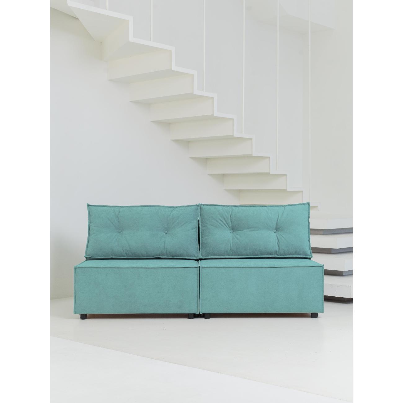 Диван CityHD Цюрих бирюзовый