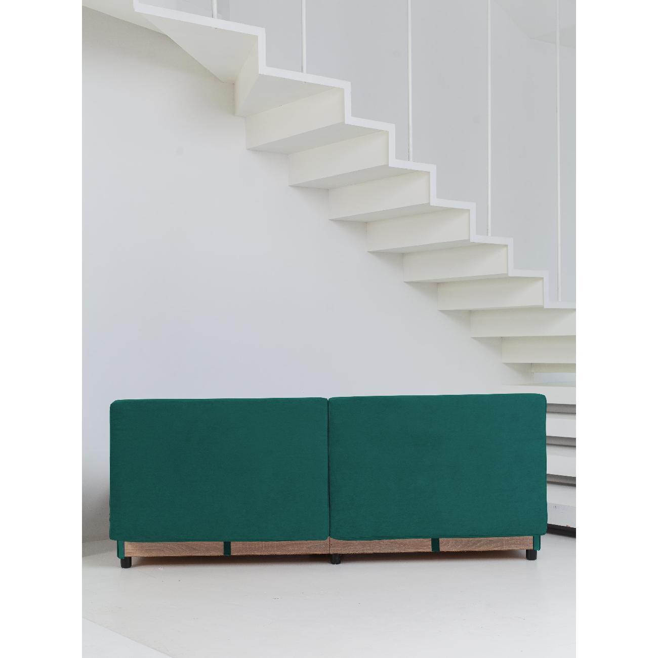 Диван CityHD Цюрих зеленый