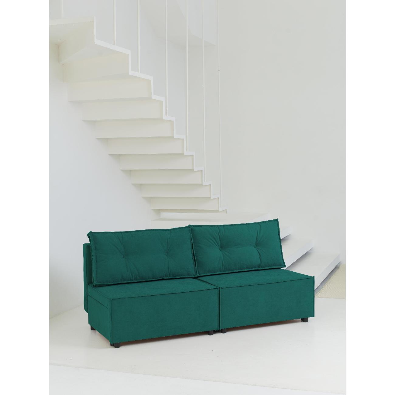 Диван CityHD Цюрих зеленый