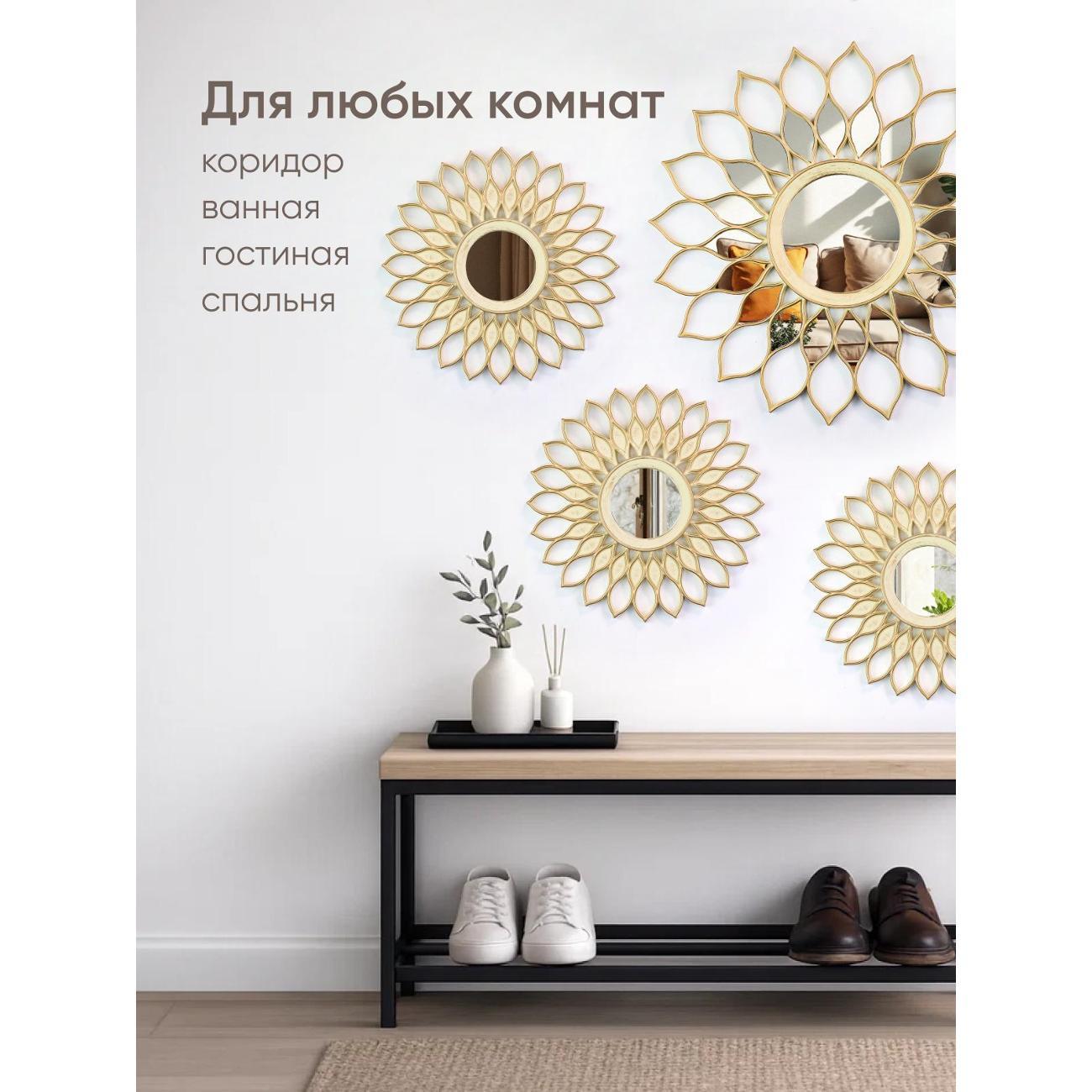 Зеркало Solmax белый, 5 шт.