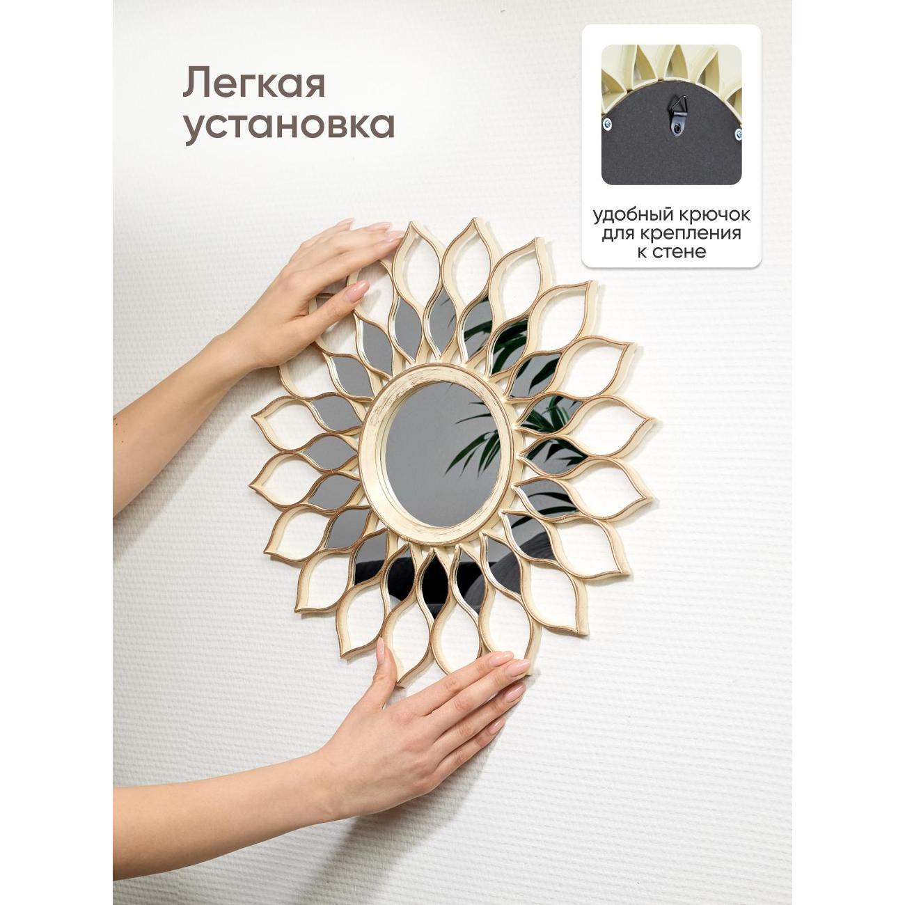 Зеркало Solmax белый, 5 шт.