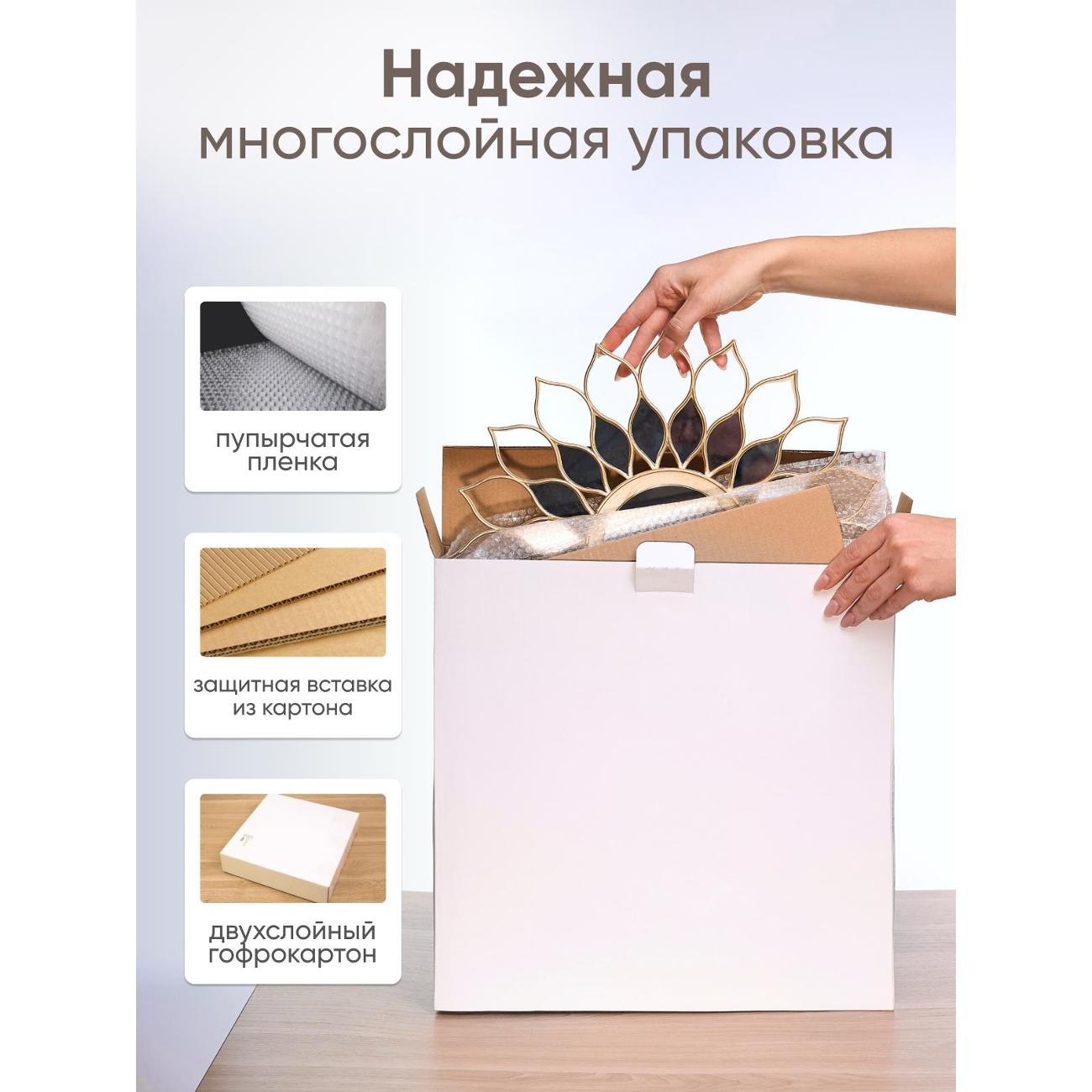 Зеркало Solmax белый, 5 шт.